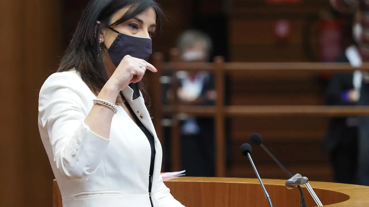 VALLADOLID. 22/03/21. CLAUDIA ALBA. MOCION DE CENSURA. ANA VAZQUEZ, DE PSOE, HA PRESENTADO LA MOCI&Oacute;N.