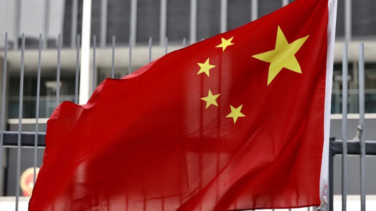 Bandera de China. / E. Press