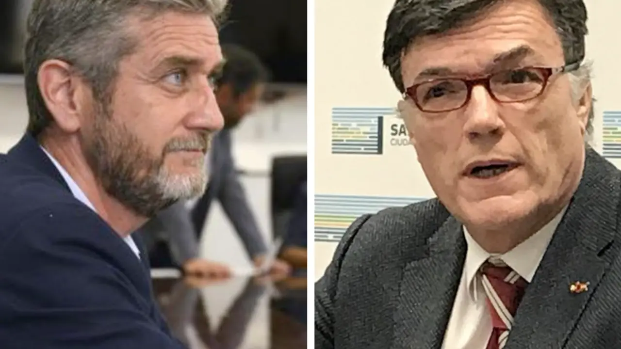 Los concejales de Cs, Ceruti y de Vox, Coss&iacute;o. / ALERTA
