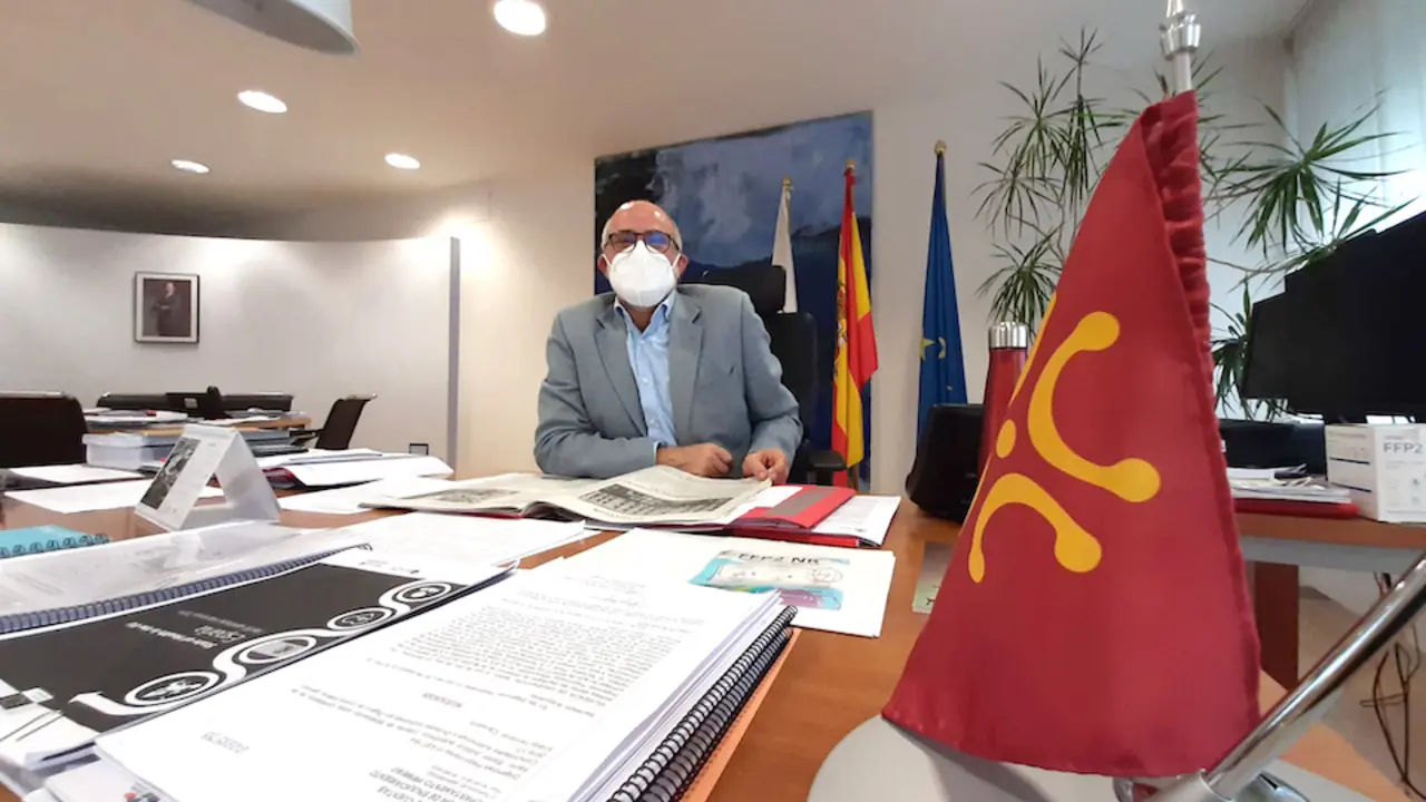 El consejero de Sanidad, Miguel Rodr&iacute;guez. / ALERTA