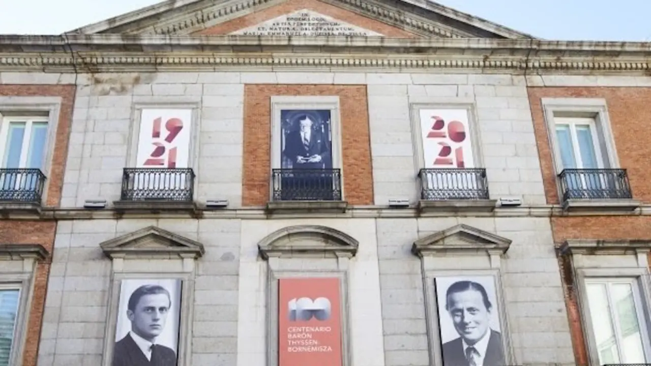 Fachada del Museo Nacional Thyssen-Bornesmiza. / THYSSEN-BORNEMISZA