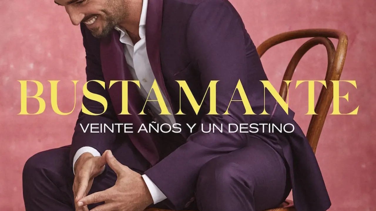 Portada del nuevo disco de David Bustamante 'Veinte a&ntilde;os y un destino'. / Instagram