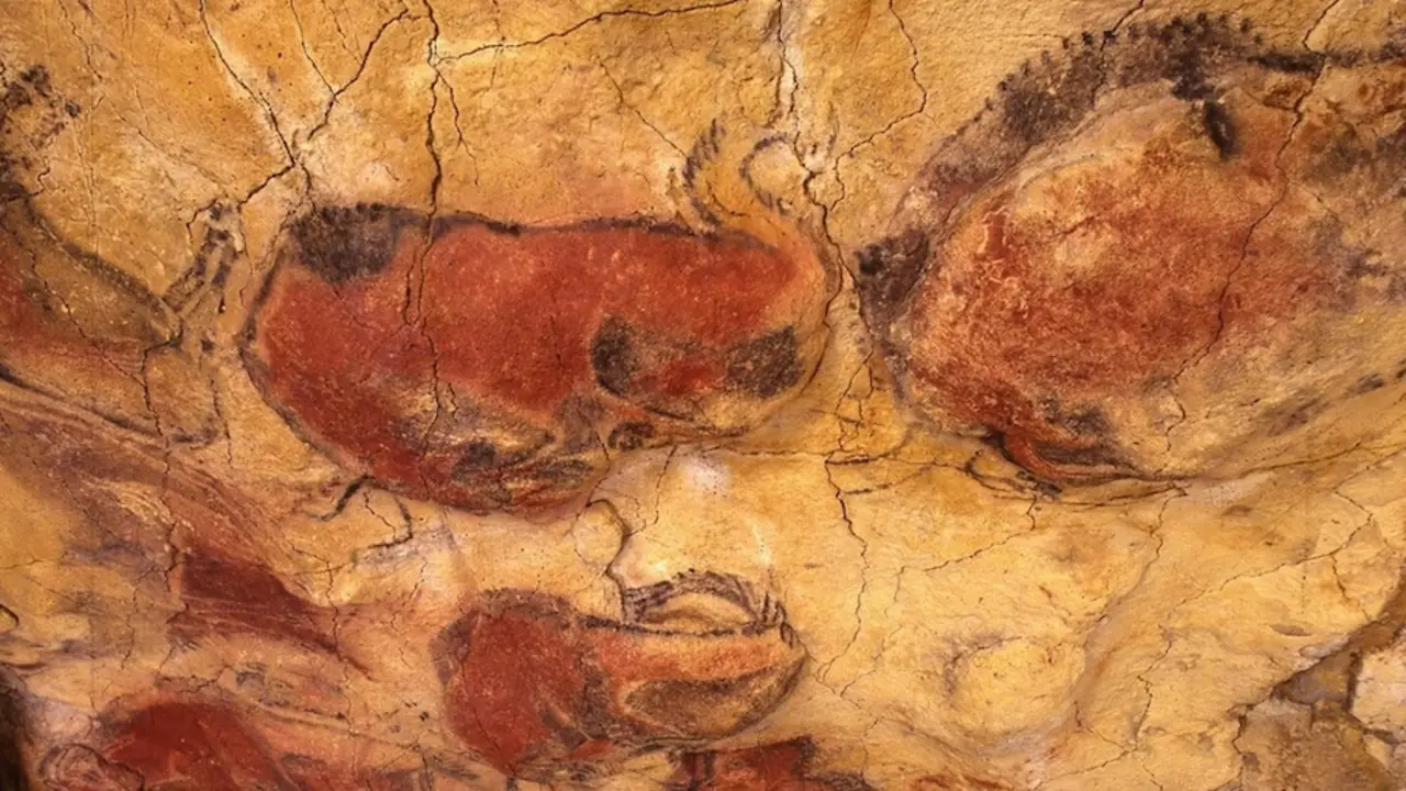 Bisontes pintados en las Cuevas de Altamira. / Alerta