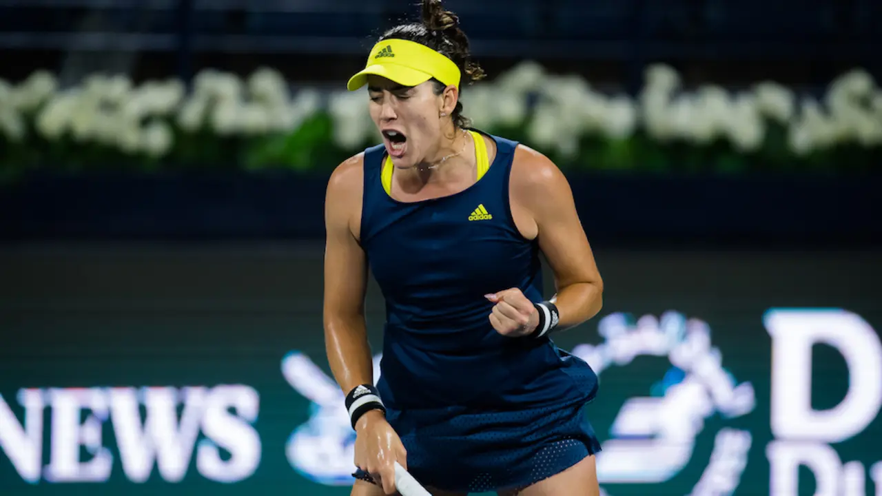 Garbi&ntilde;e Muguruza. / E. Press