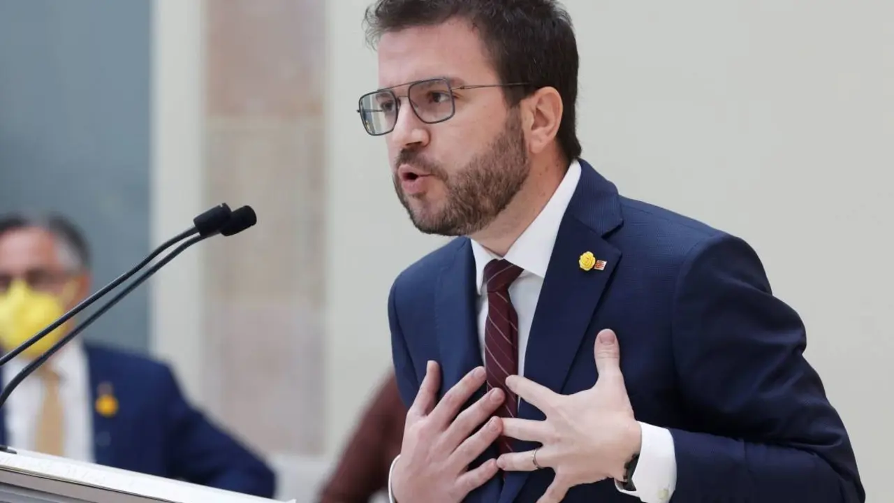El candidato de ERC, Pere Aragon&eacute;s. (EFE)