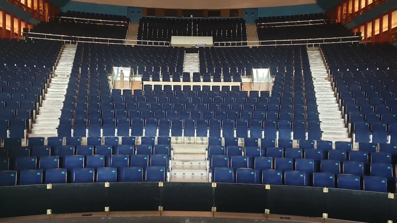 Sala Argenta del Palacio de Festivales de Cantabria. / E. Press