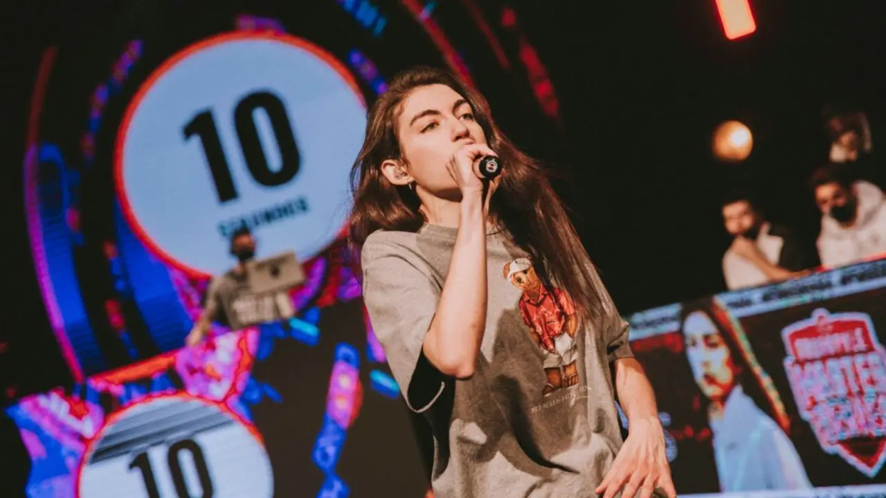 La cantante de rap Sara Socas. / ALERTA