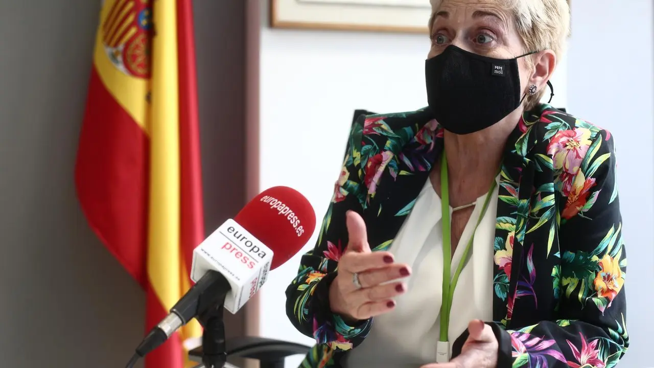 La jueza, Mar&iacute;a Tard&oacute;n, durante una entrevista para Europa Press en la Audiencia Nacional, en Madrid (Espa&ntilde;a), a 26 de marzo de 2021. En diciembre de 2020, Tard&oacute;n, titular del Juzgado Central de Instrucci&oacute;n n&uacute;mero 3, fue nombrada  asesora confidencial tit