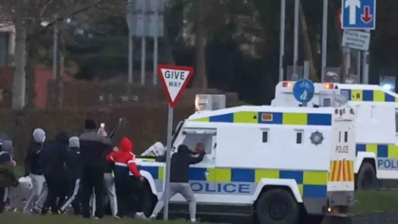 Disturbios en Irlanda del Norte. - Liam Mcburney/PA Wire/dpa