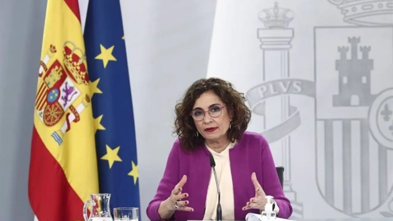 La ministra de Hacienda y portavoz del Gobierno, Mar&iacute;a Jes&uacute;s Montero.