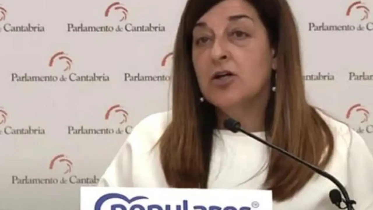 La presidenta del Partido Popular de Cantabria, Mar&iacute;a Jos&eacute; S&aacute;enz de Buruaga. / alerta