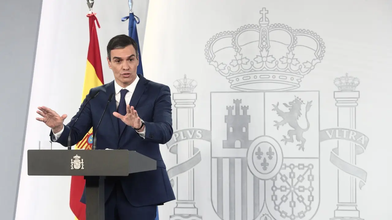 El presidente del Gobierno, Pedro S&aacute;nchez