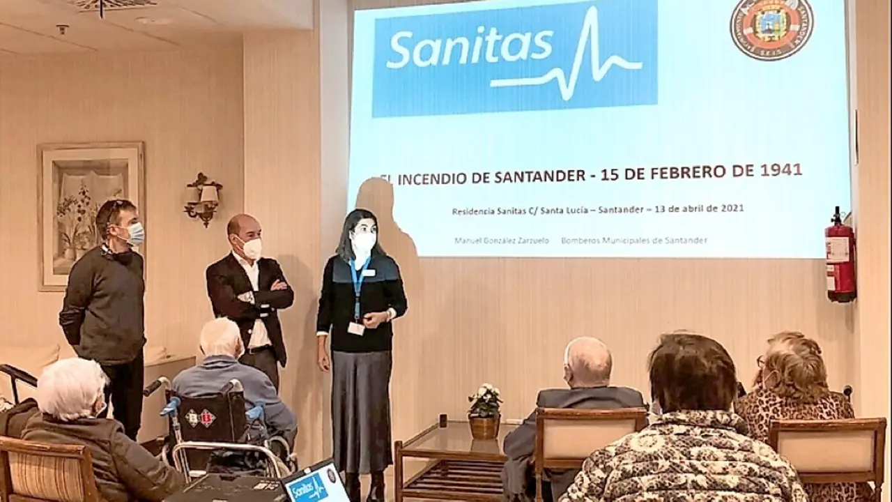 Los mayores de las residencias de Santander revivir&aacute;n el incendio de 1941 con un ciclo de charlas. / ALERTA