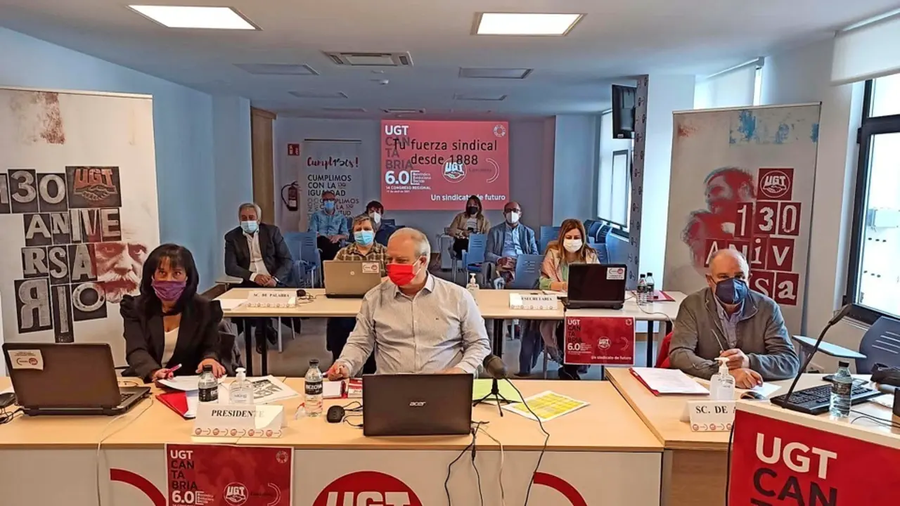 Imagen del 14&ordm; Congreso Regional de UGT en Cantabria. / alerta