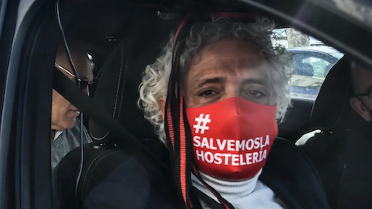 El presidente de la Asociaci&oacute;n Empresarial de Hosteler&iacute;a de Cantabria (AEHC), &Aacute;ngel Cuevas. / HARDY