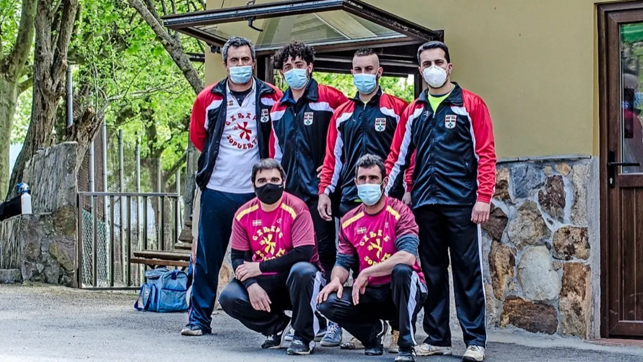 El equipo Sopuerta, de la liga nacional.