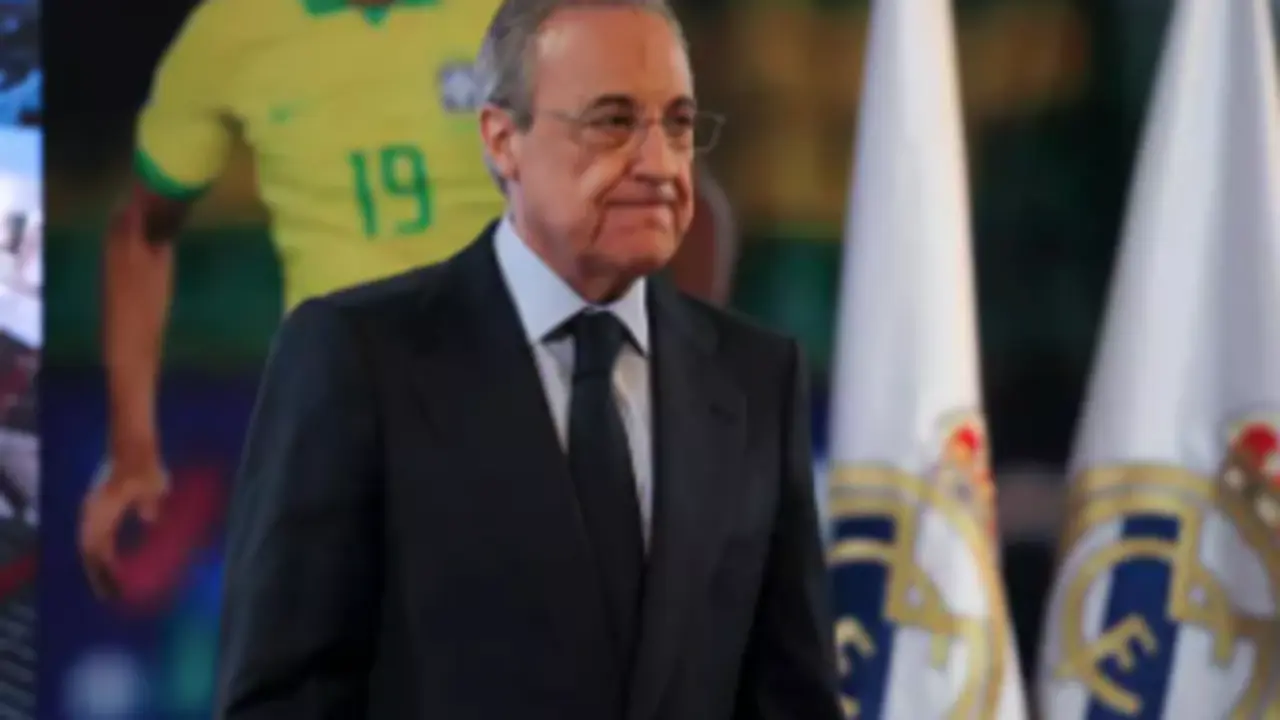 Florentino P&eacute;rez, presidente del Real Madrid, durante un acto - Irina R. H. / AFP7 / Europa Press - Archivo