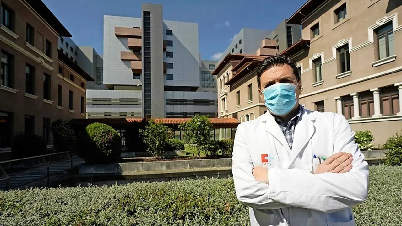 Rafael Tejido, director Gerente 
del Hospital Universitario 
Marqu&eacute;s de Valdecilla. / Hardy