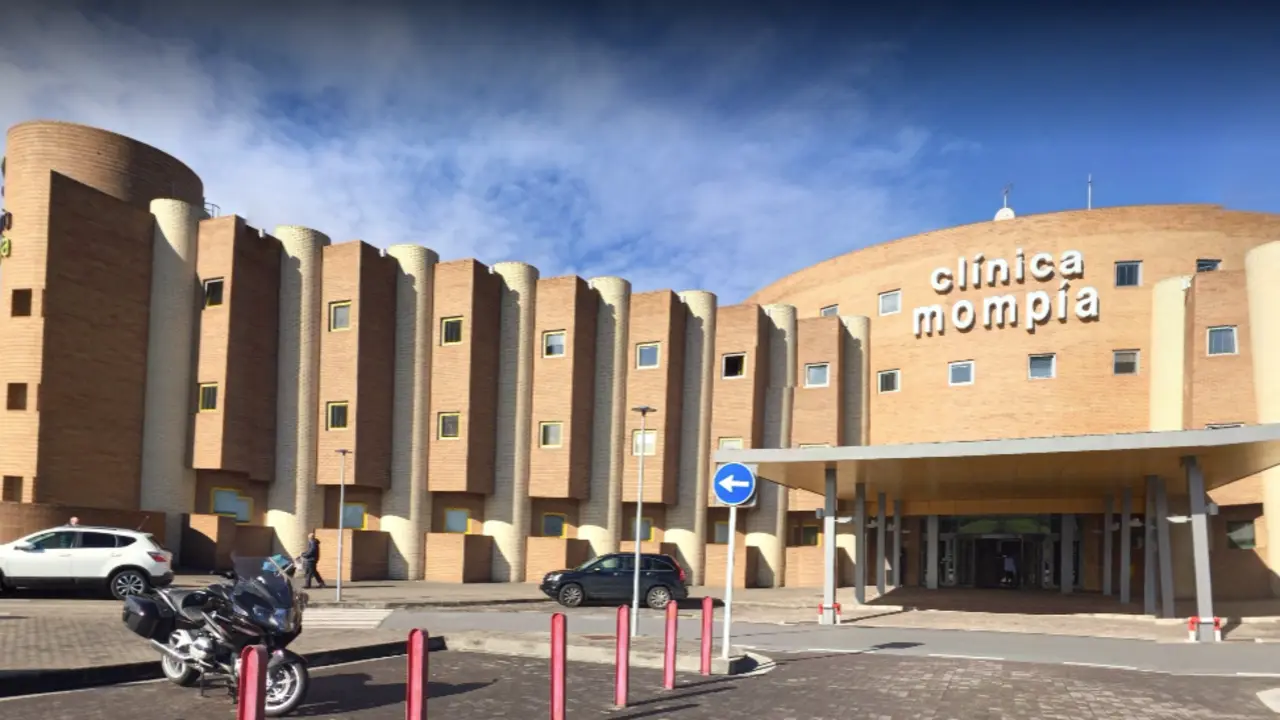 Vista del hospital privado Clinica Momp&iacute;a de Cantabria. / ALERTA