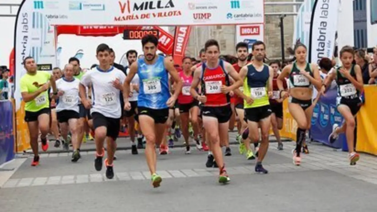 Salida de la sexta edici&oacute;n de la Milla en una edici&oacute;n pasada. / ALERTA