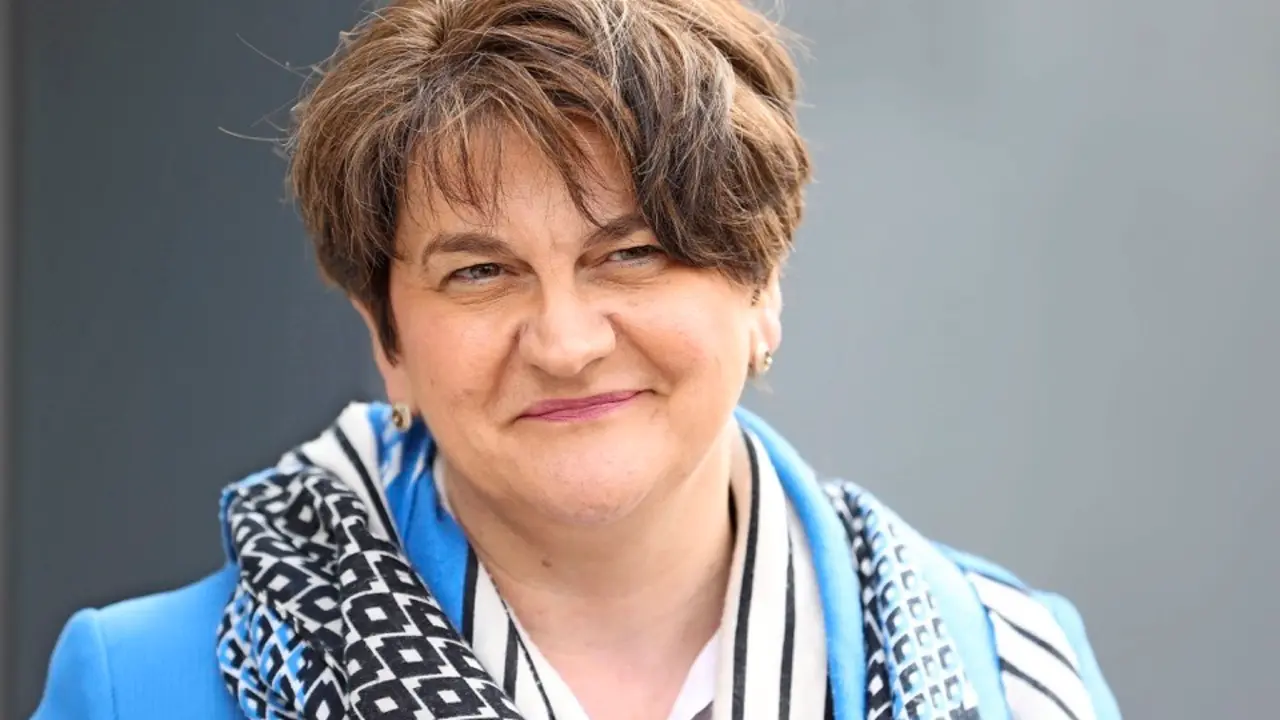 La ministra de Irlanda del Norte Arlene Foster. / Liam Mcburney
