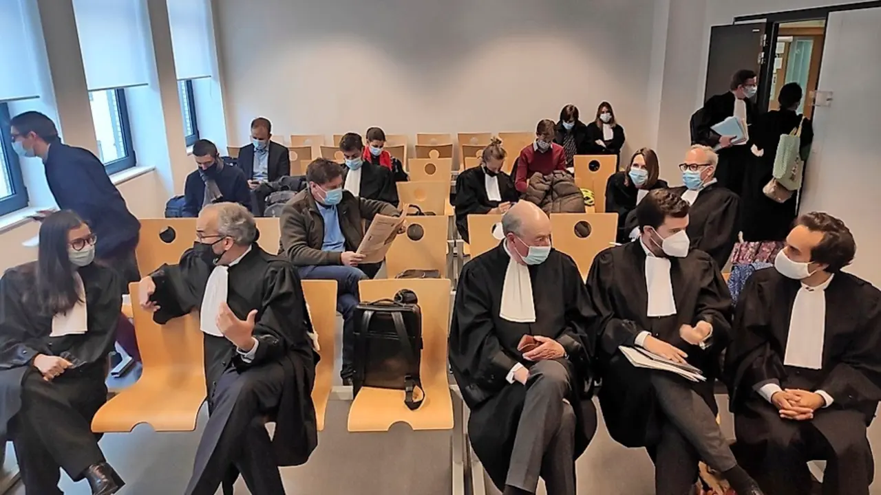 Vista del tribunal de primera instancia que se celebr&oacute; ayer del juicio entre la Comisi&oacute;n Europea y la farmac&eacute;utica AstraZeneca. / EFE