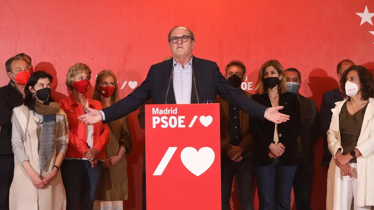 El candidato del PSOE a la Presidencia de la Comunidad de Madrid, Angel Gabilondo
