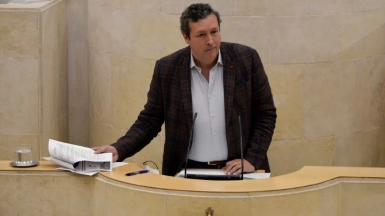 El portavoz del PP en el Parlamento, &Iacute;&ntilde;igo Fern&aacute;ndez. / ALERTA