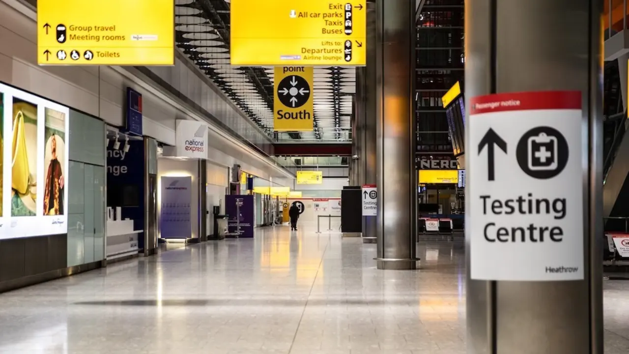 Aeropuerto de Heatwrow, en Londres.