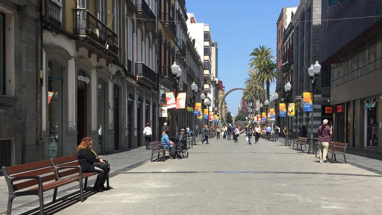 Archivo - Calle Triana de Las Palmas de Gran Canaria, turismo