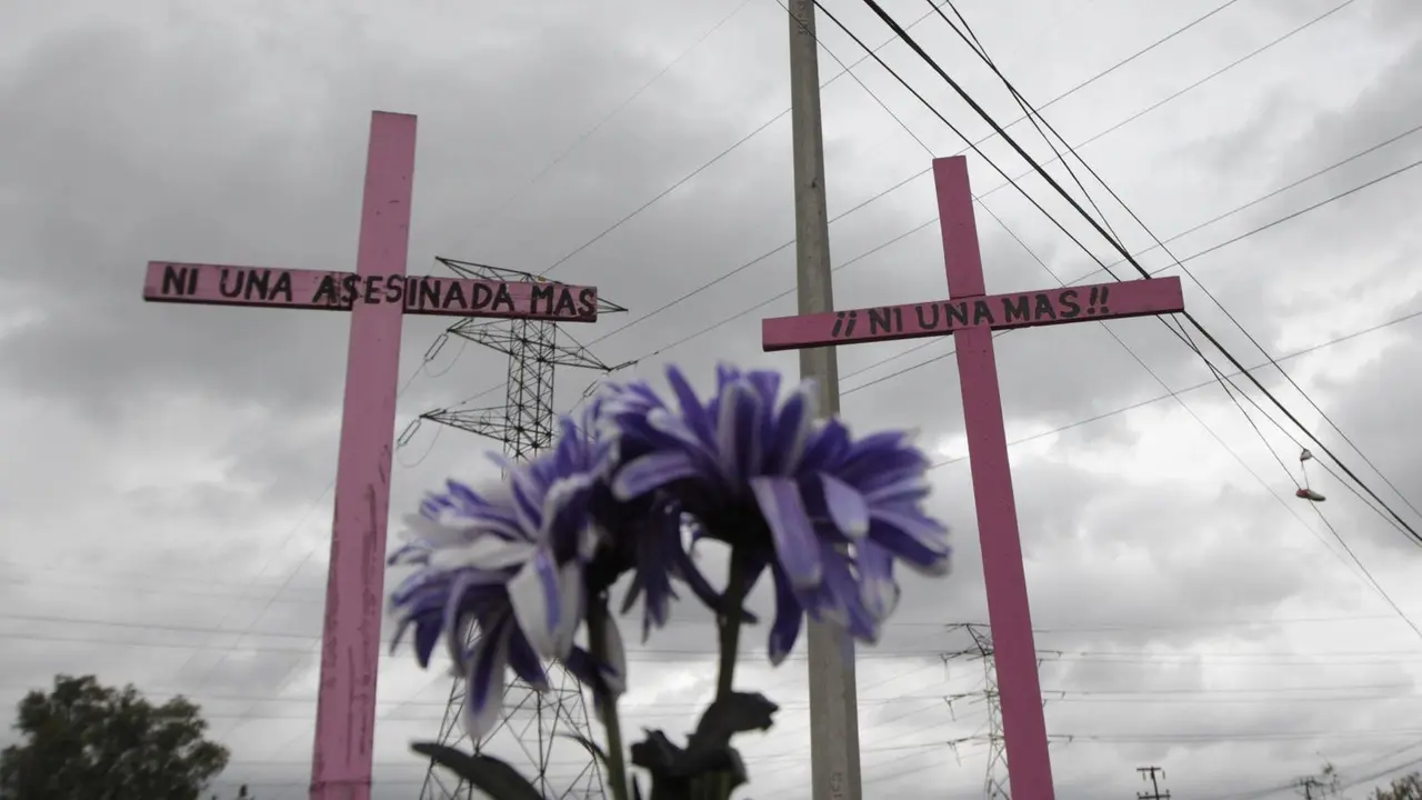 Archivo - Imagen de archivo de una protesta contra los feminicidios.
