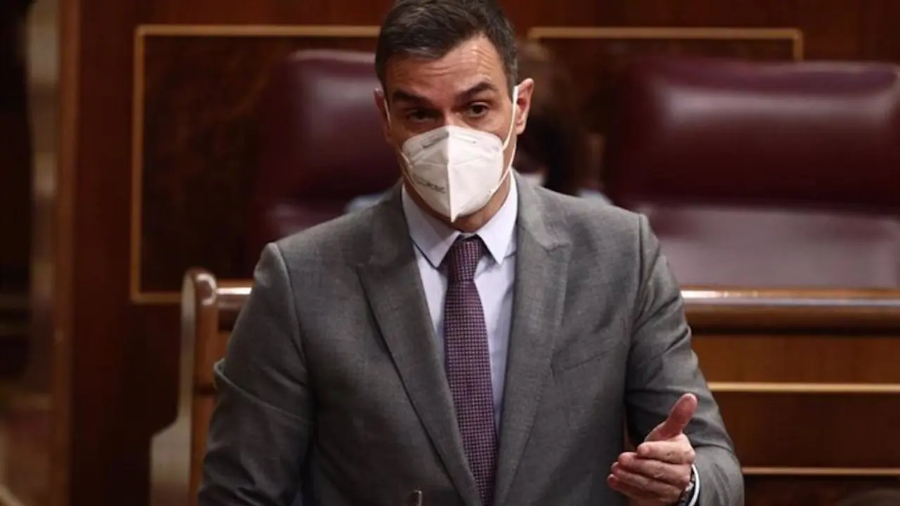 El presidente del Gobierno, Pedro S&aacute;nchez, interviene durante una sesi&oacute;n de control al Gobierno en el Congreso - EUROPA PRESS/E. Parra. POOL - Europa Press