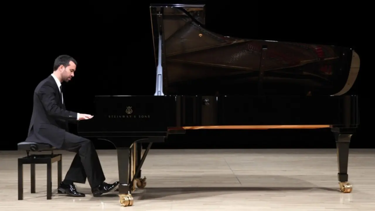 El pianista c&aacute;ntabro Jos&eacute; Imhof.