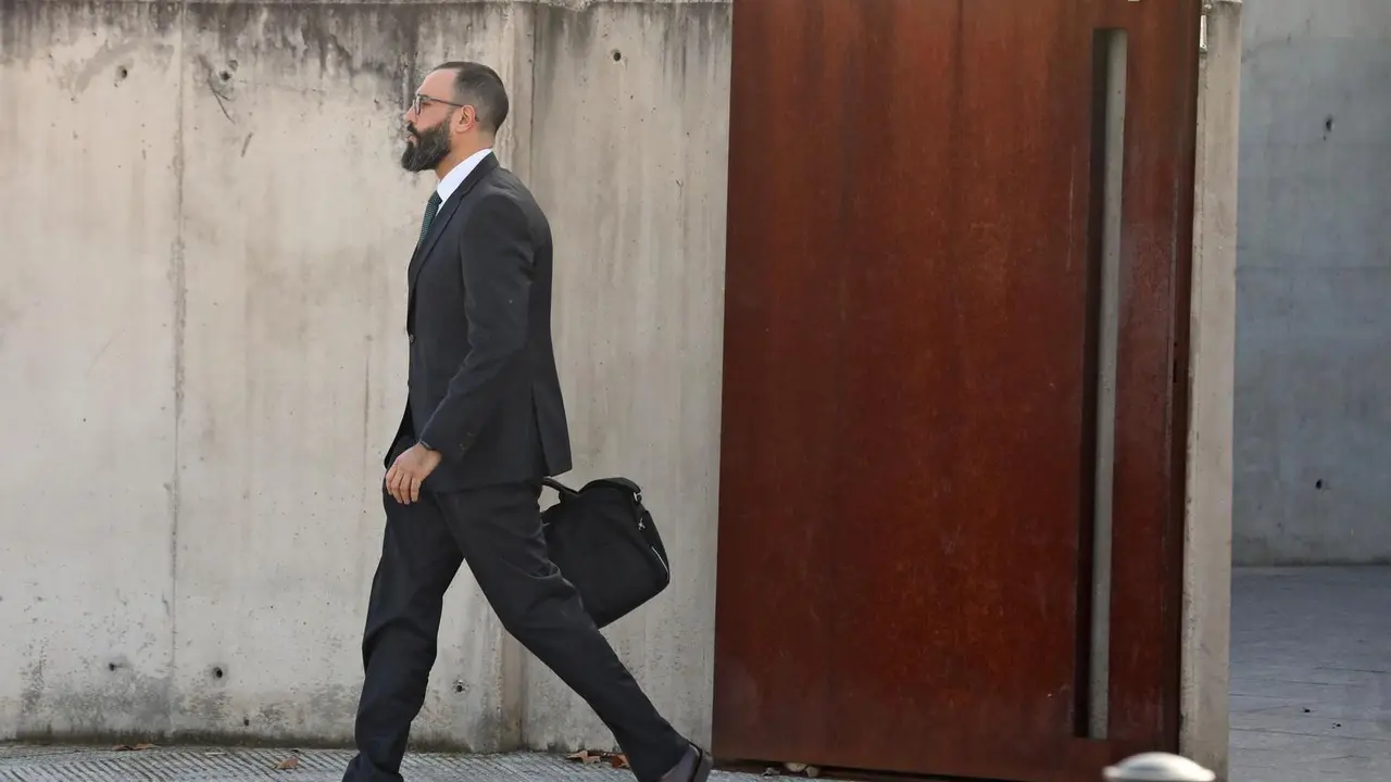 Archivo - El teniente coronel de la Guardia Civil que investig&oacute; el 1-O, Daniel Baena, a su salida de la Audiencia Nacional tras prestar declaraci&oacute;n como testigo