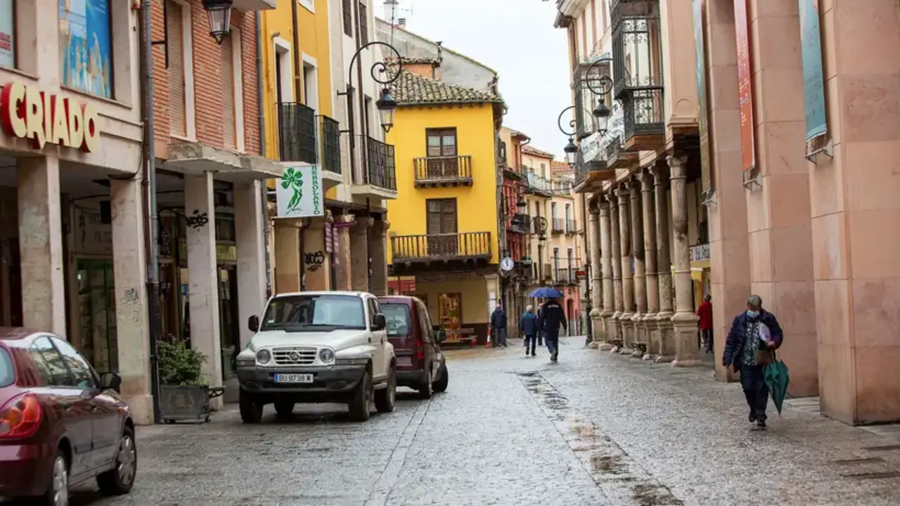 Calle de Aranda de Duero. EFE