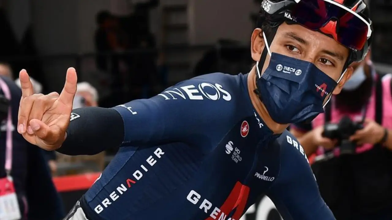 El colombiano Egan Bernal.