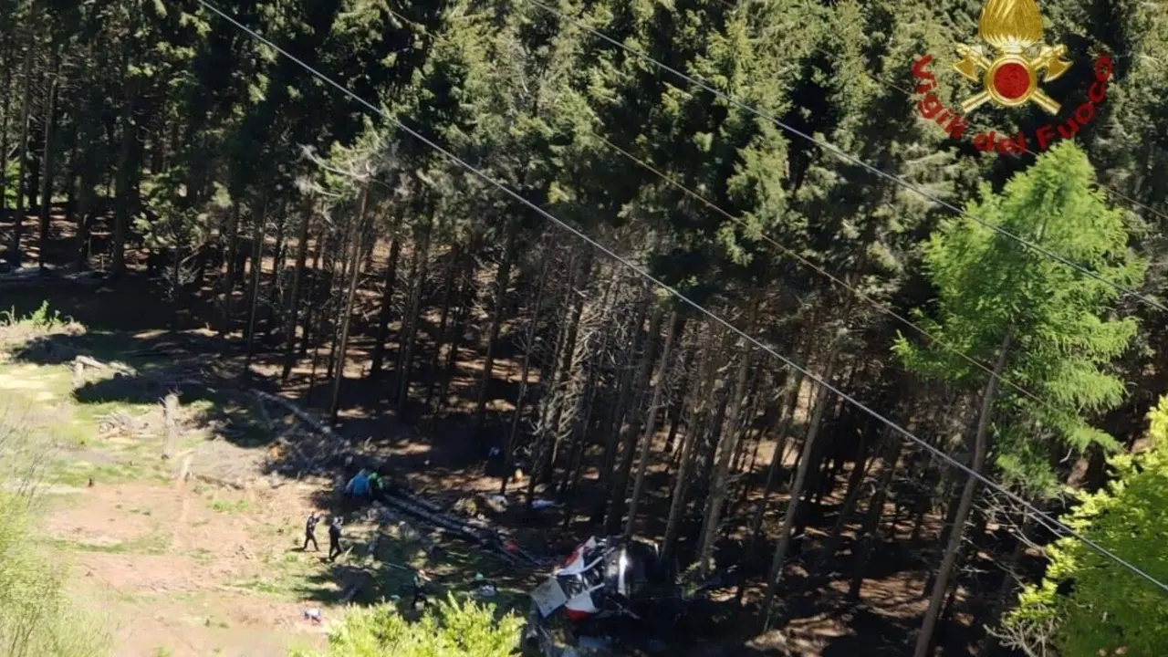 Descolgamiento de un telef&eacute;rico en el norte de Italia