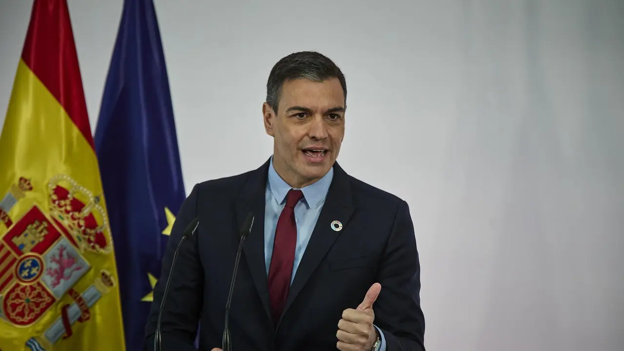 El presidente del Gobierno, Pedro S&aacute;nchez,