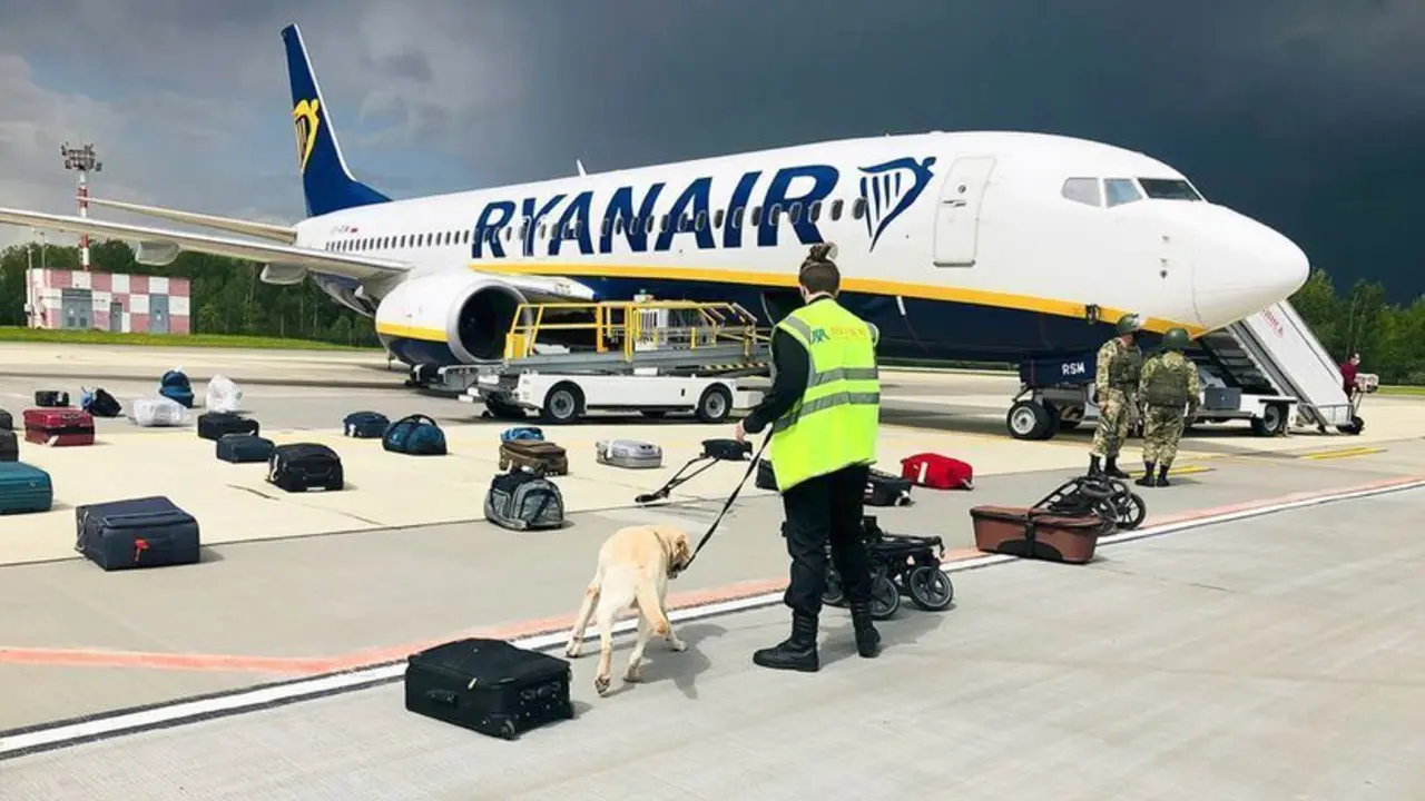 Vuelo ryanair interceptado