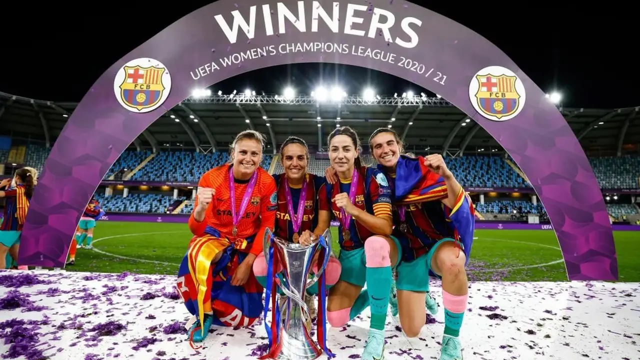 El FC Barcelona femenino gan&oacute; la primera Liga de Campeones de su historia.