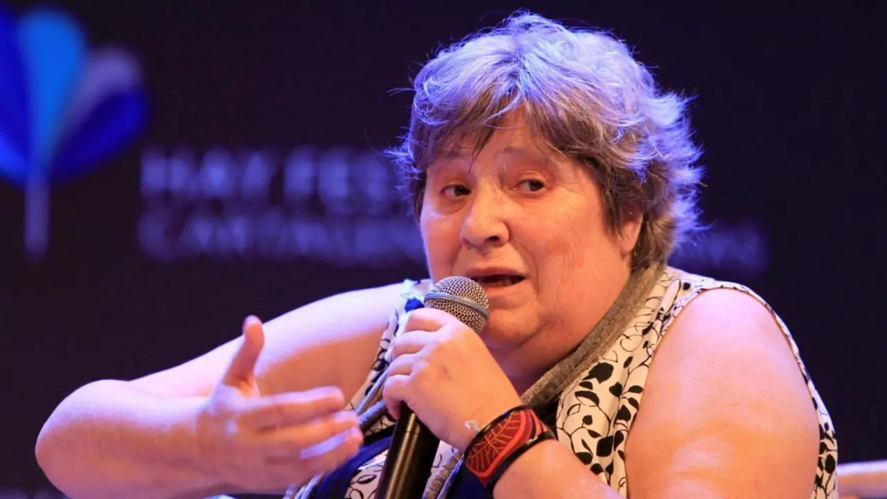La poeta portuguesa, Ana Luisa Amaral. EFE/ RICARDO MALDONADO ROZO/Archivo