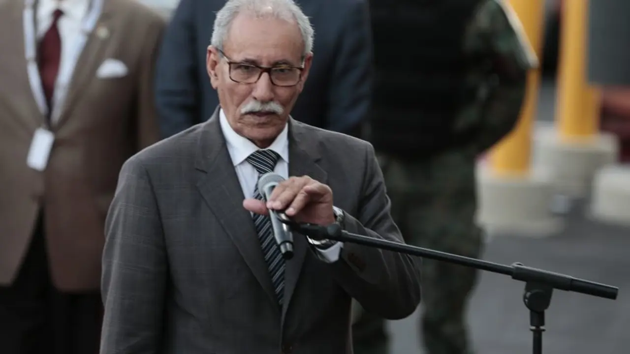 El presidente de la Republica &Aacute;rabe Saharaui, Brahim Gali. EFE/Jos&eacute; J&aacute;come/Archivo