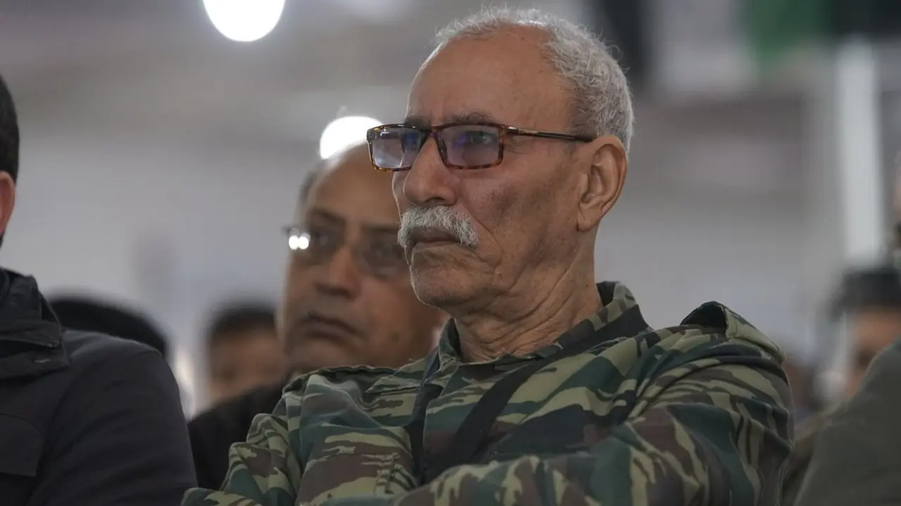 El l&iacute;der del Frente Polisario, Brahim Gal.