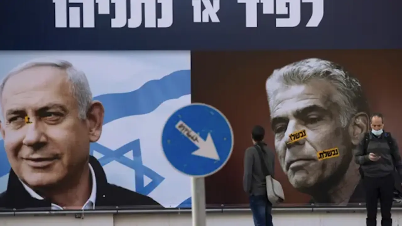 Yair Lapid se asegur&oacute; el respaldo crucial de los diputados &aacute;rabes islamistas para su propuesta de coalici&oacute;n que coloca a Benjamin Netanyahu en una situaci&oacute;n precaria. Fotograf&iacute;a: Oded Balilty/AP