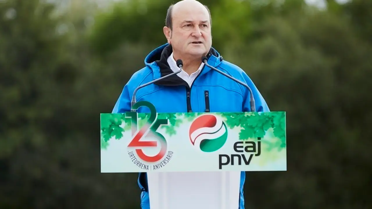 El presidente del EBB del PNV, Andoni Ortuzar