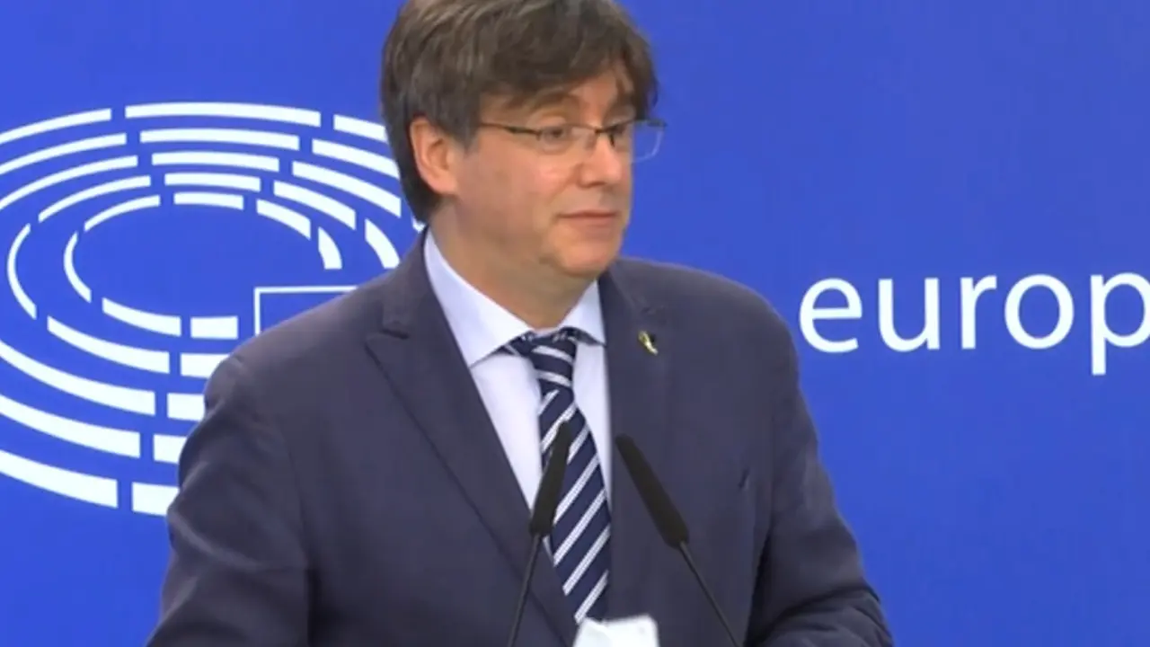 El expresidente de la Generalitat y eurodiputado de Junts Carles Puigdemont.
