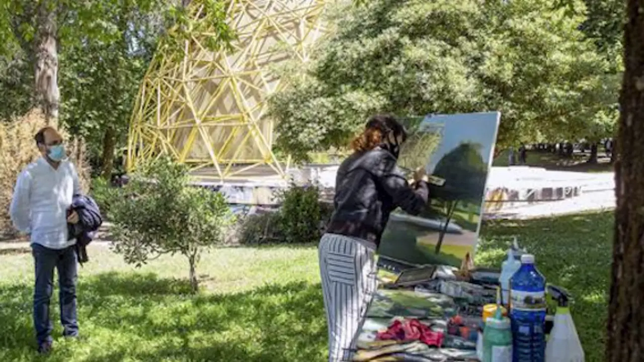 Concurso de pintura en el Manuel Barqu&iacute;n.