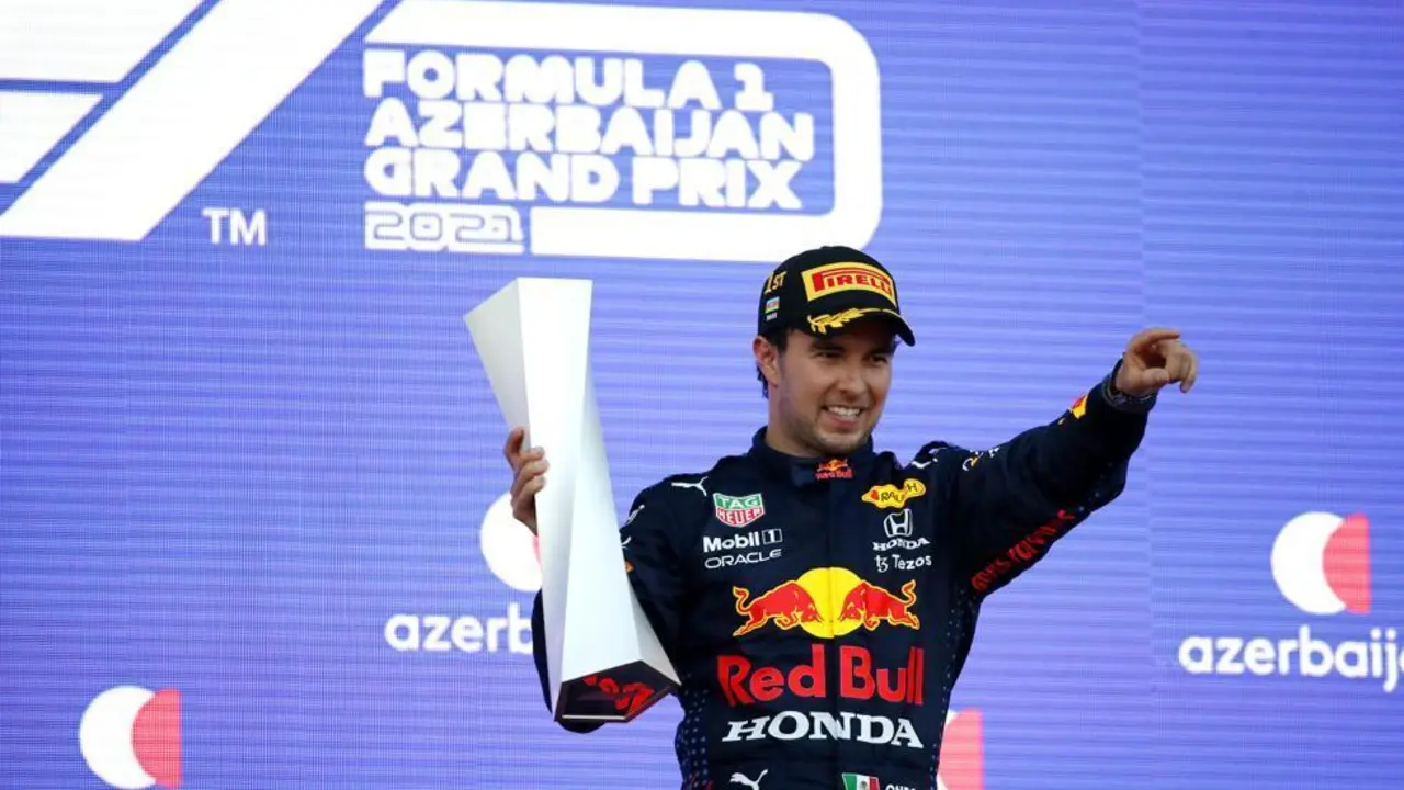 &lsquo;Checo&rsquo; P&eacute;rez, ganador del GP de Azerbaiy&aacute;n de F1 2021 (Maxim Shemetov - Maxim Shemetov / AP)