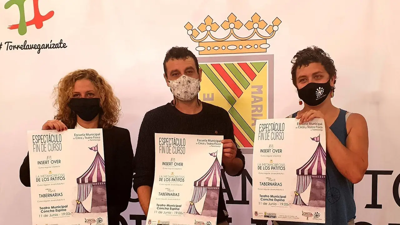 Presentaci&oacute;n de la gala fin de curso de la Escuela Municipal de Circo y Teatro F&iacute;sico de Torrelavega.