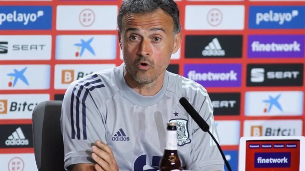 Luis Enrique en rueda de prensa - Irina R. Hipolito / AFP7 / Europa Press